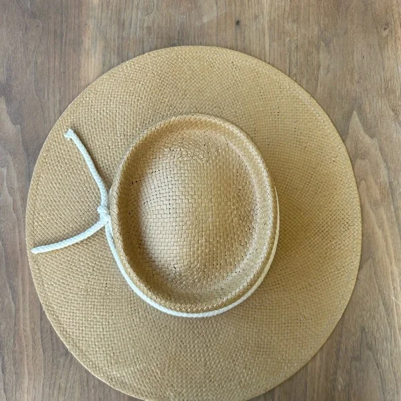 GIGI PIP BRE STRAW PORK PIE - NATURAL - Picture 6 of 10